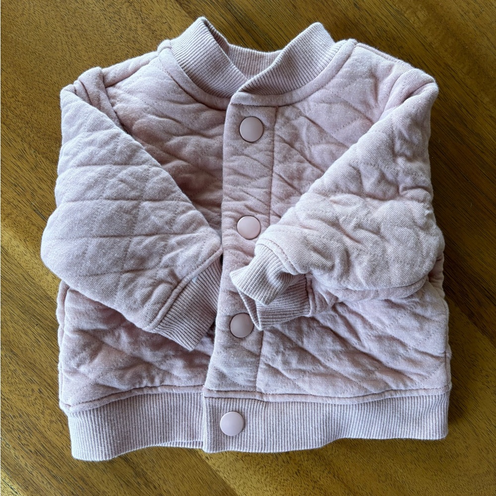 Hanna Andersson quilted baby jacket